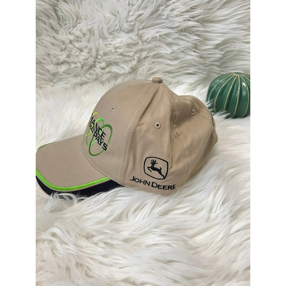 John Deere Performance That Pays Baseball Cap Brown Snap Back Columbus 2003 - Picture 4 of 8